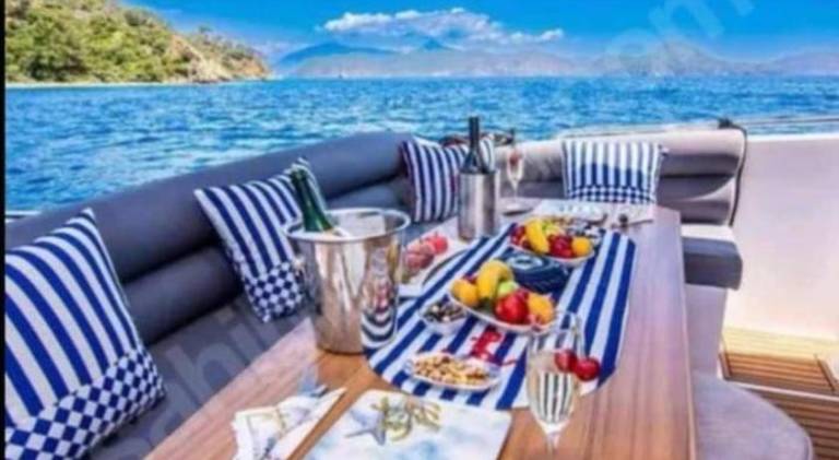 Boat with barbeque, garden & patio — photo 3