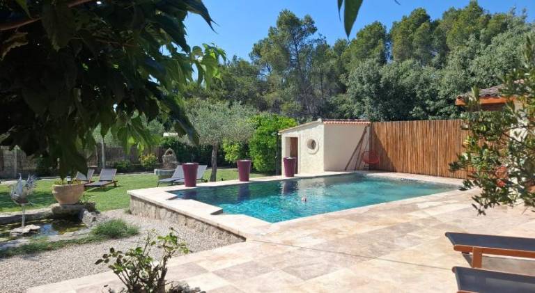 Villa with yard, patio & private pool — photo 4