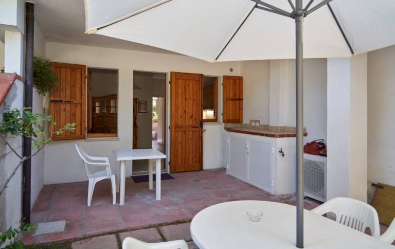Rental apartment with yard in Ancona
