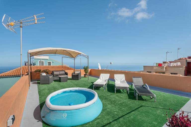 Ferienwohnung in La Guancha f&uuml;r max. 4 Personen am Atlantik