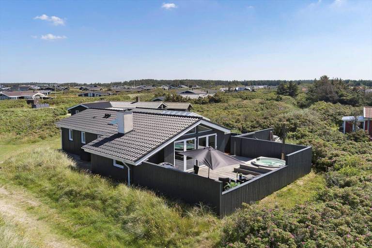 House with barbecue & terrace in Lokken