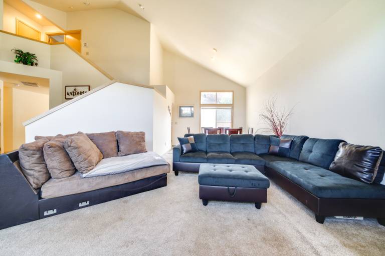 Walk to Hiking Trails Renton Home w Fenced Yard