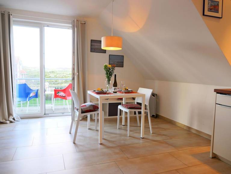 Modernes 1-Zimmer-Appartement in Rantum, Sylt – Nur wenige Schritte zum Strand in Sylt