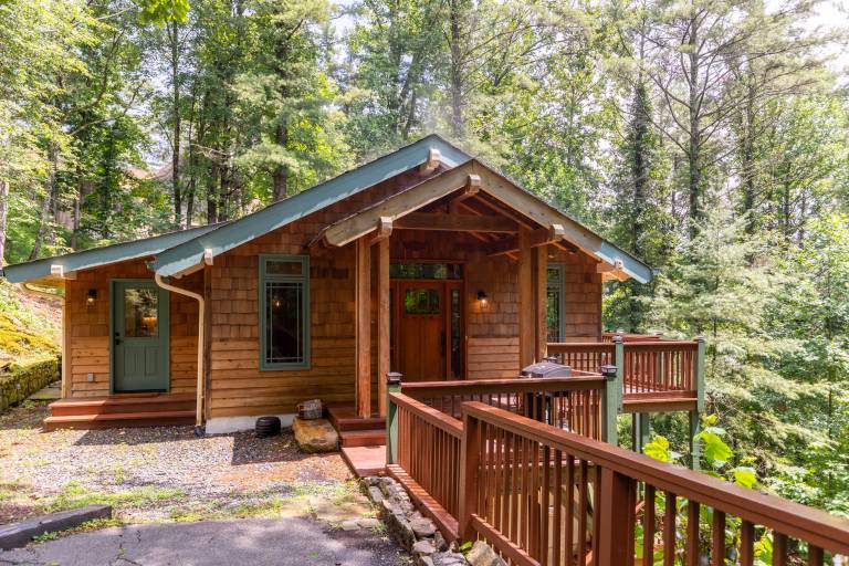 Child-friendly wonderful vacation home with barbecue | Water view | Dogs allowed in Boone, NC