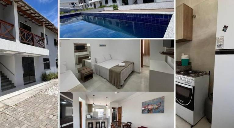 Vacation home with pool, yard & grill in Porto Seguro