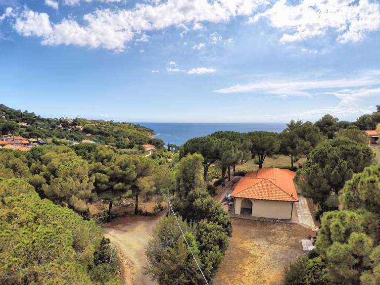 Ferienhaus mit Hund in Peducelli, Capoliveri Toskana f&uuml;r max. 6 Personen