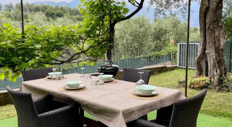 Rental apartment with terrace, barbeque & garden — photo 4