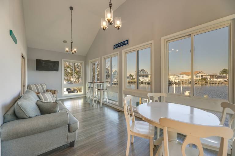 Waterfront Home w Dock & Views in Ocean City