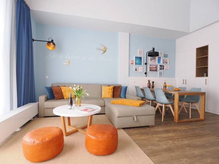 Ferienwohnung mit 1 Schlafzimmer und Balkon — photo 2