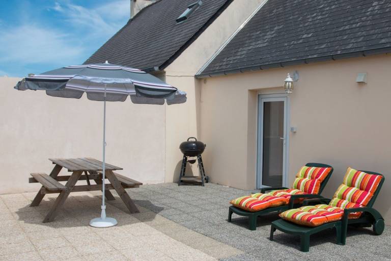 Ferienhaus mit Hund inCamaret-sur-Mer, Bretagne  f&uuml;r max. 4 Personen