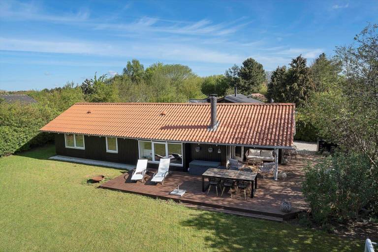 Ferienhaus mit Hund inPøt Strandby, As vig Ostseeküste f&uuml;r max. 4 Personen