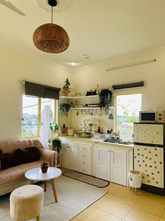 House with barbecue, garden & terrace in Da Lat