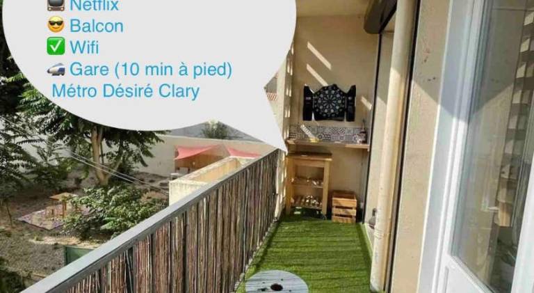 Holiday apartment | Next to Porte d'Aix in Marseille
