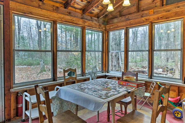 East Otis Reservoir Cabin w/ Porch - Walk to Lake! — photo 2