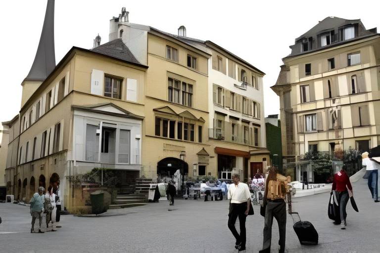 Aux chambres du Banneret in Neuchatel