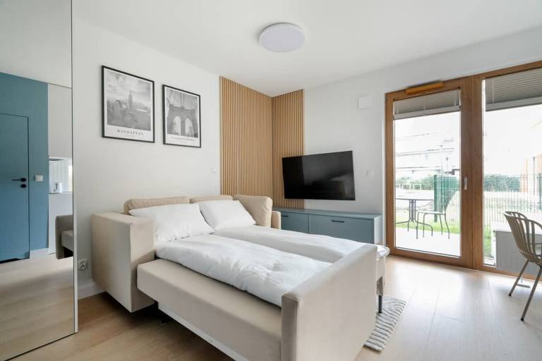 Child-friendly pleasant studio with terrace & yard | Pets allowed — photo 2