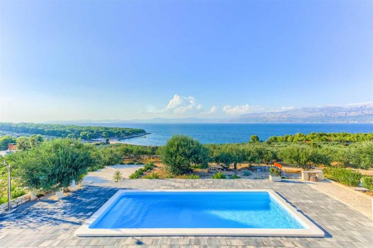 Villa Serenity - Silence, view and heated pool by MyWaycation in Supetar