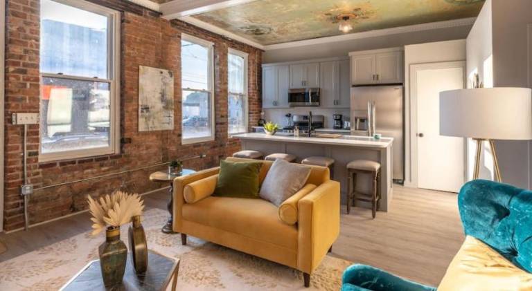 Parlor - Explore OTR and DT from Restored 1894 Italianate in Cincinnati, OH