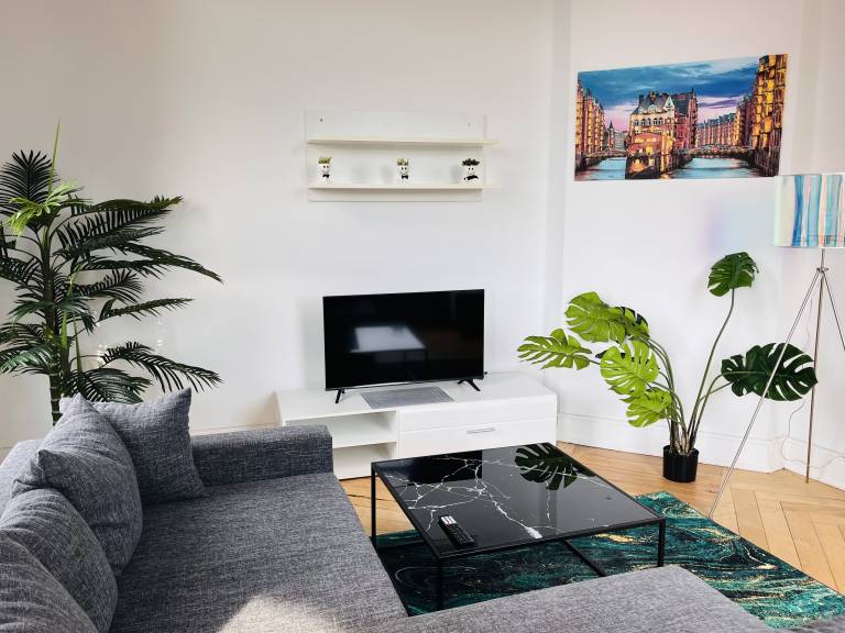 Ferienwohnung mit Balkon Beatlesplatz Reeperbahn