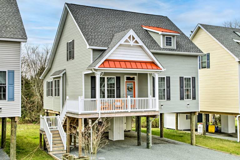 Shell Cottage w BBQ 4 Mi to Bethany Beach