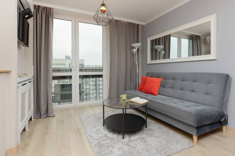 Studio with fast internet | Near Palace of Culture and Science in Warsaw