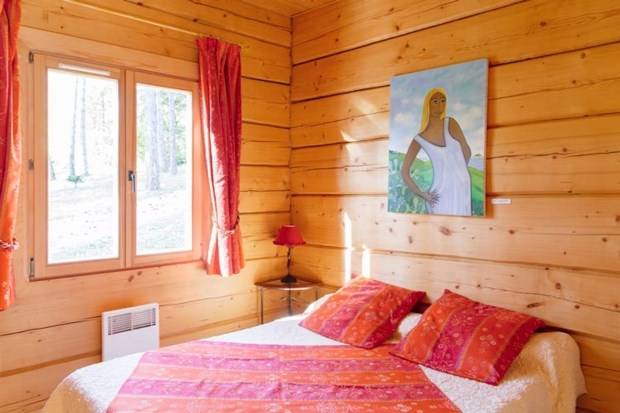 Chalet with heated pool, yard & terrace | Panoramic view — photo 5