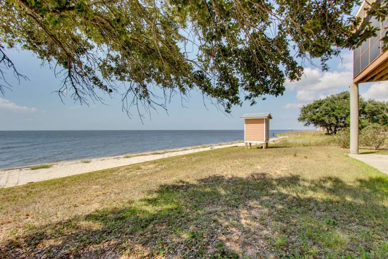 Private Beach & Views! Stilted Ocean Springs Home — photo 3