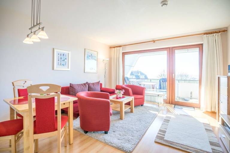 "Haus Nordseeblick Whg. 43" - Meerblick! Fewo am Kurpark in Büsum