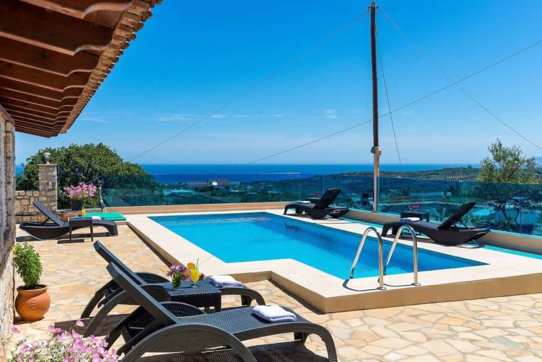 Chania Serenity Villa Unbeatable Oceanic Views