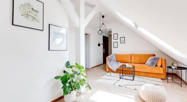 Cozy & Quiet Center Attic with Castle view - vtuB in Prague