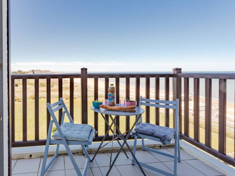 Ferienwohnung in Cabourg, Normandie f&uuml;r max. 2 Personen am Atlantik