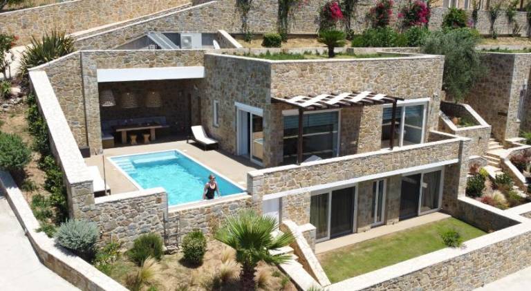 Luxury Villa Gialova Lagoon with Private Pool in Pylos-Nestoras