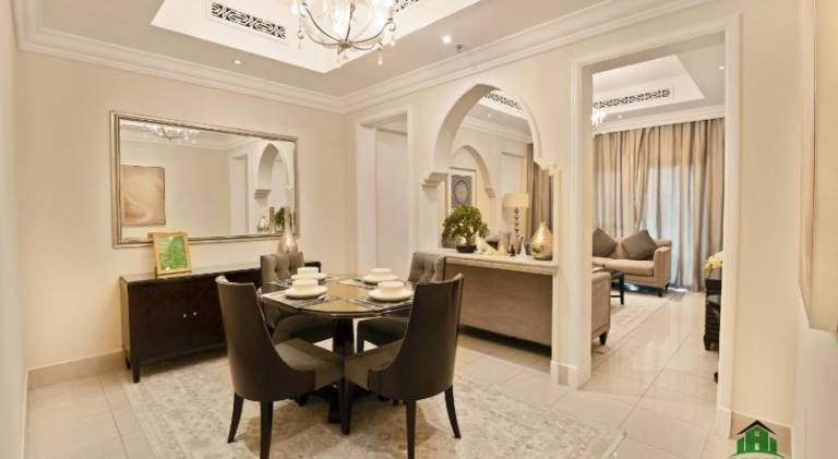 Family-oriented pleasant rental apartment with BBQ, sauna & hot tub | Near Burj Khalifa | Water view | Suitable for remote work | Pets allowed — photo 5