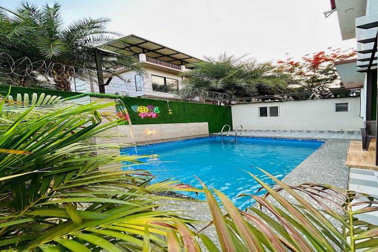 Nakshatra Villa 4bhk BBQ Rain Dance Lonavala