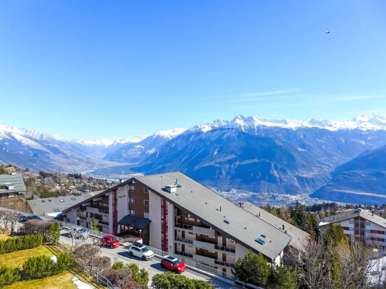 Ferienwohnung in Crans-Montana,  für max. 2 Gäste - nahe Skigebiet