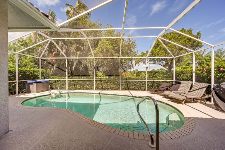 Private Outdoor Pool in Naples Vacation Rental