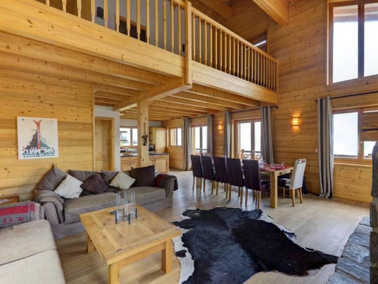 Chalet, sauna, terrace, balcony, fireplace or stove, parking, tv, 200m², Thyon — photo 4