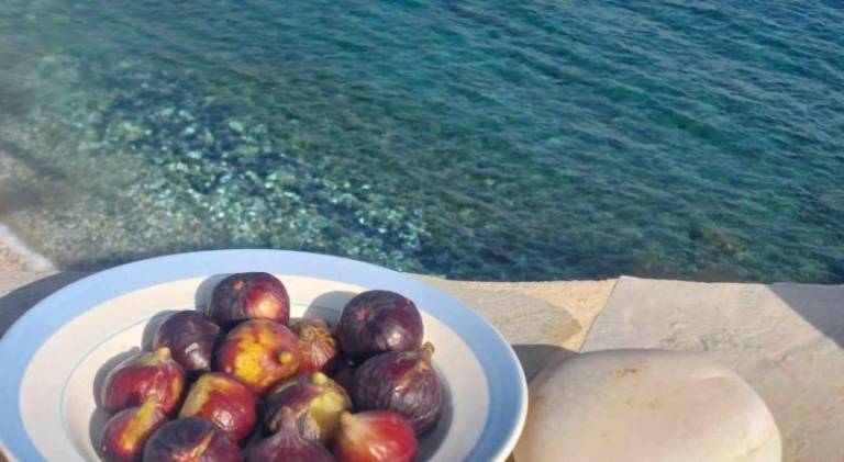 Holiday apartment with patio in Naxos