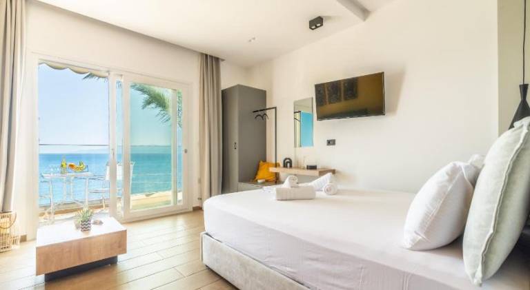 Holiday apartment with patio in Hersonissos