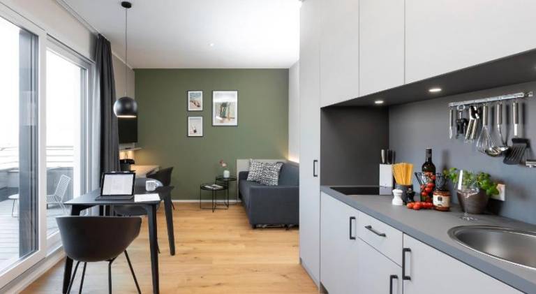 Serviced apartment with terrace — photo 3