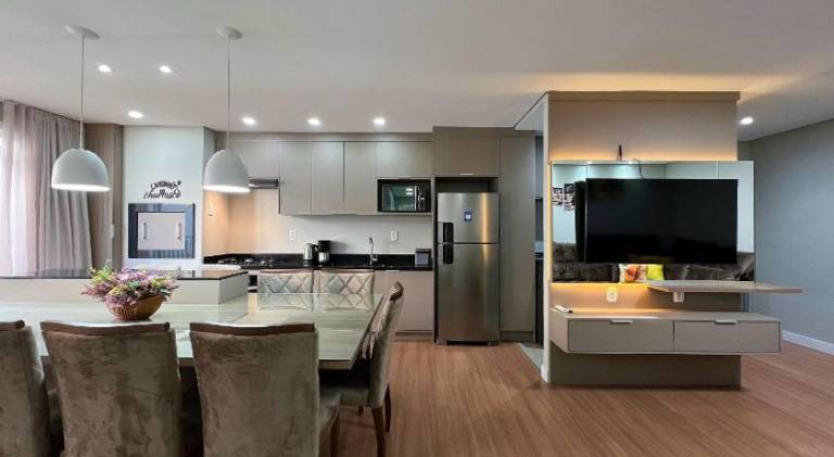 Lindo Apartamento Aire 3 Suites by Achei Gramado in Gramado
