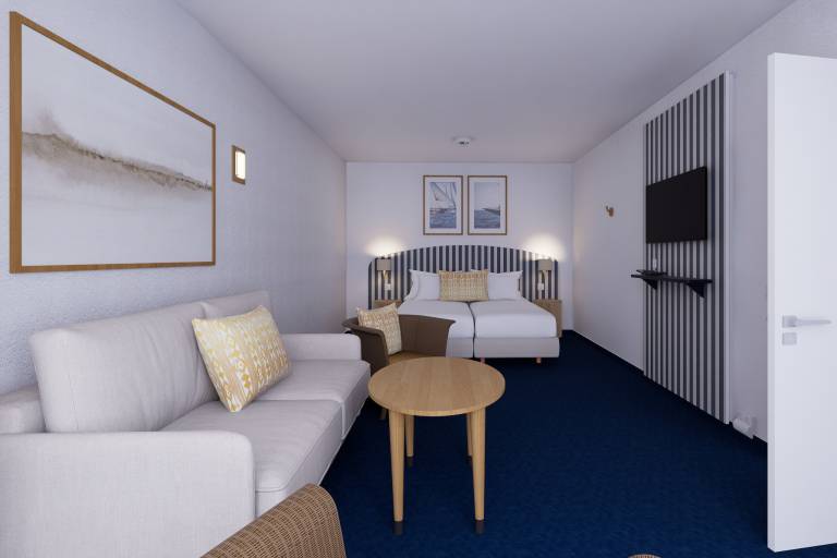 Apartment with pool, yard & sauna — photo 3