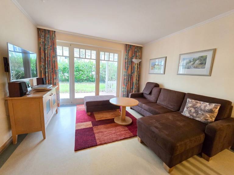 Komfort Ferienwohnung mit 2 Schlafzimmern und Terrasse im Erdgeschoss in Binz