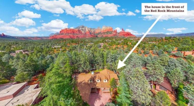 House with hot tub in Sedona, AZ