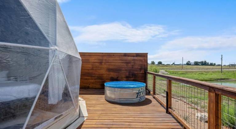 Luxury Glamping Dome on Texas Farm — photo 4
