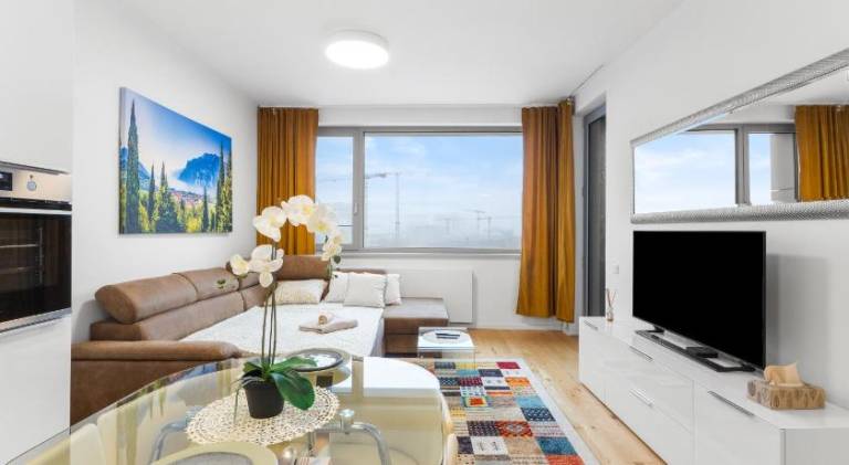 SKYPARK, Luxusny Apartman s parkovanim vo vyske in Bratislava