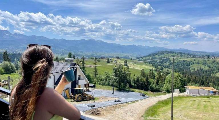 Domki Widokowelove z widokiem na panorame Tatr - mountain view in Bukowina Tatrzanska