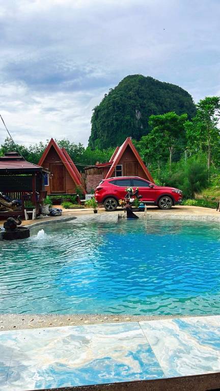 Thanya local campsite Thailand in Krabi