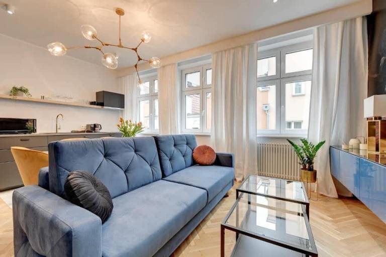 Apartment with sauna & hot tub | Close to Golden Gate in Gdansk