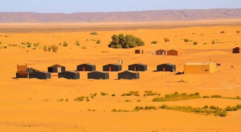 Tent with terrace, barbeque & garden in Zagora